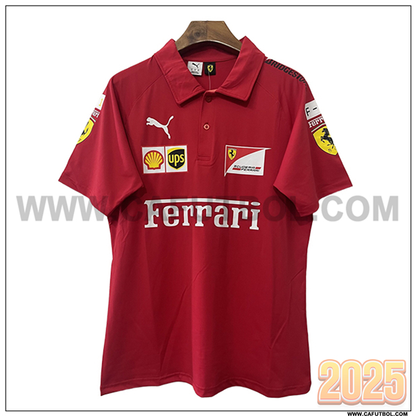 Polo F1 Scuderia Ferrari Team Rojo 2025