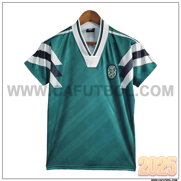 Camiseta de Sporting CP Retro 1990 Verde