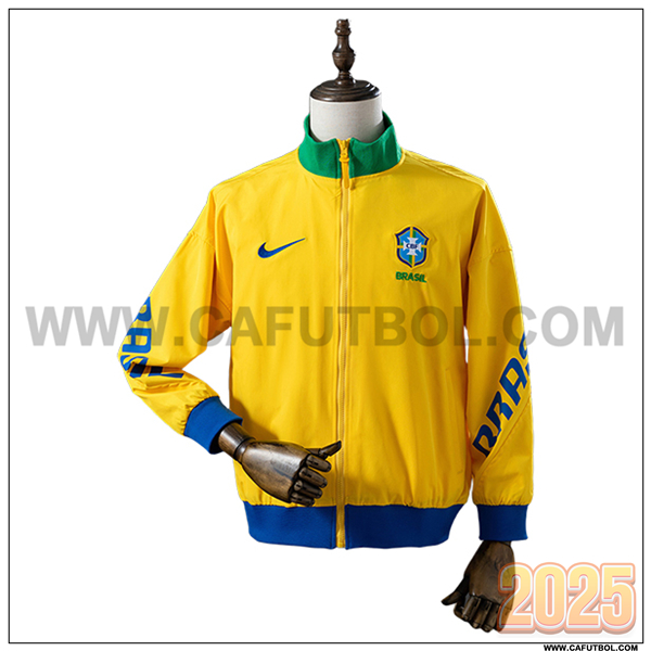 Rompevientos Brasil Amarillo/Verde/Azul 2025/26