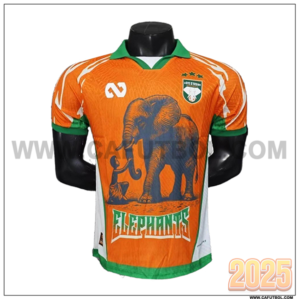 Camiseta Equipo de Costa de Marfil Edicion Especial 2026/2027 Naranja
