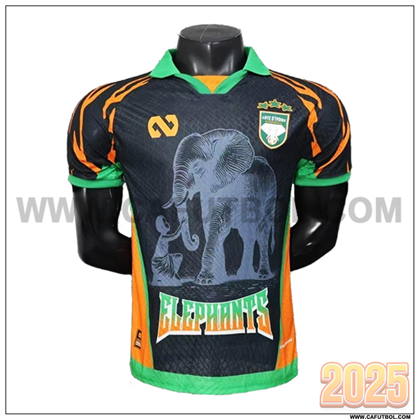 Camiseta Equipo de Costa de Marfil Edicion Especial 2026/2027 Negro