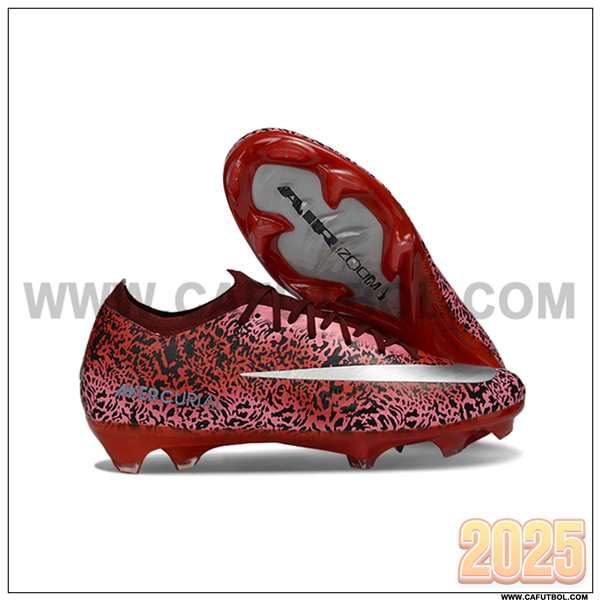 Nike Botas De Fútbol AIR Zoom Mercurial Vapor 16 Elite XXV FG Rojo/Gris/Negro