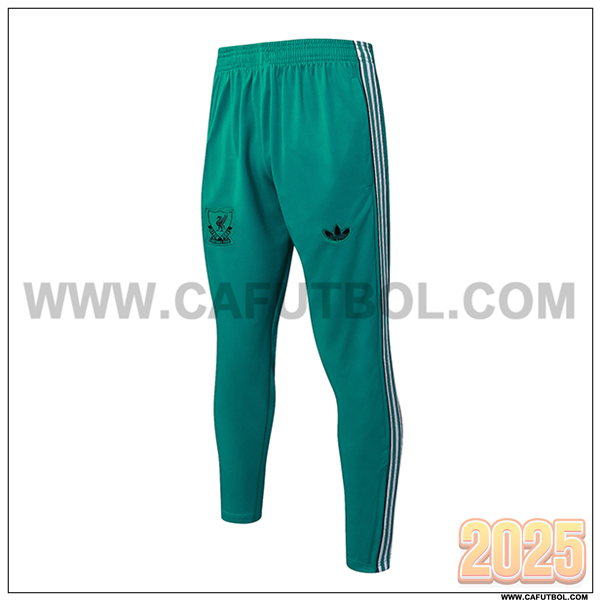 Pantalones Entrenamiento FC Liverpool Verde 2025/26