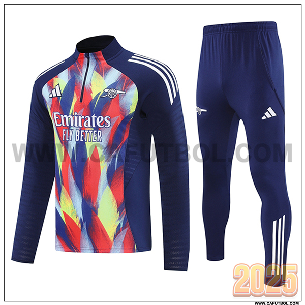 Chandal de Futbol Arsenal Azul/Rojo/Amarillo 2025/26