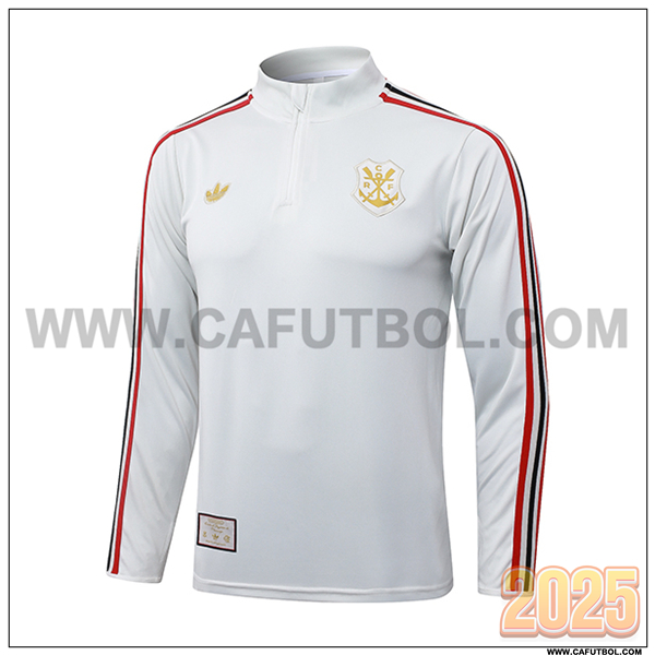 Sudadera Entrenamiento Flamenco Gris Claro 2025/26