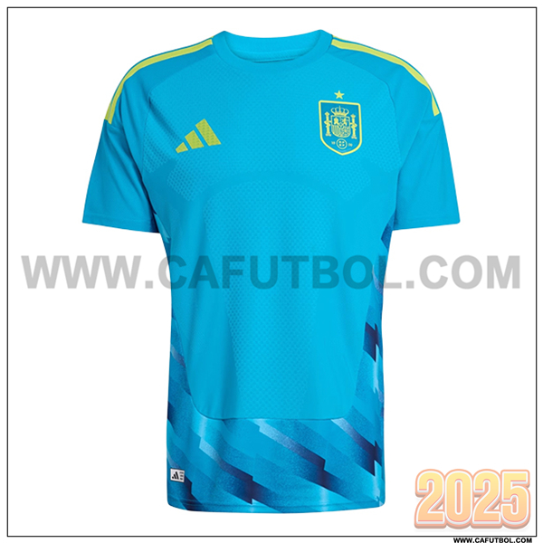 Camiseta Equipo de Portero Espana Copa Mundial 2026 Azul