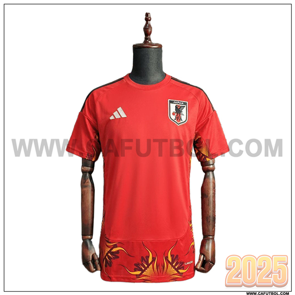 Camiseta Equipo de Portero Japon Copa Mundial 2026 Rojo