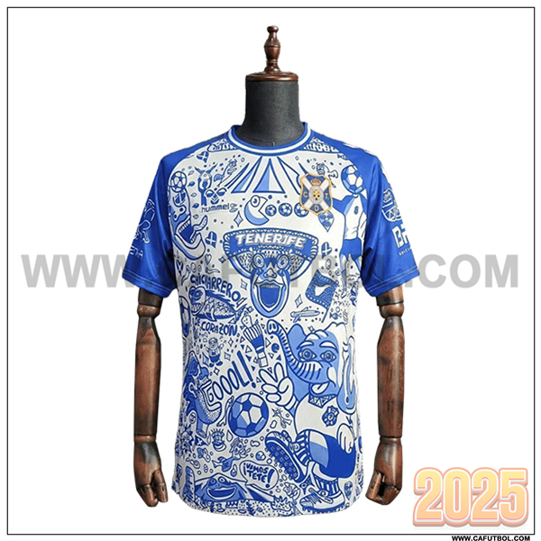 Camiseta de Tenerife Edicion Especial 2025 2026 Azul