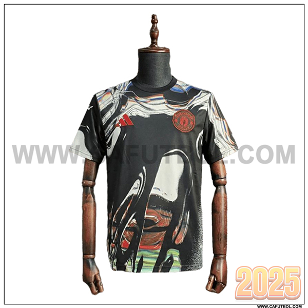 Camiseta de Manchester United Edicion Especial 2025 2026 Negro