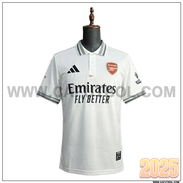 Camiseta de FC Arsenal Edicion Especial 2025 2026 Blanco