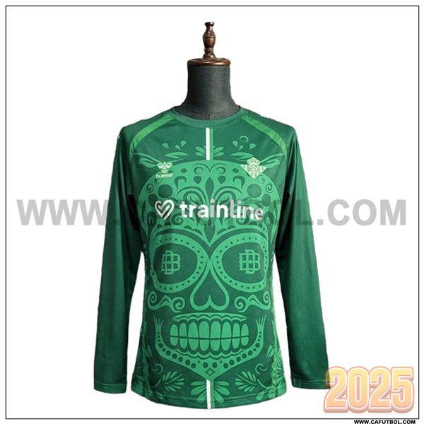 Camiseta de Real Betis Mangas Largas Edicion Especial 2025 2026 Verde