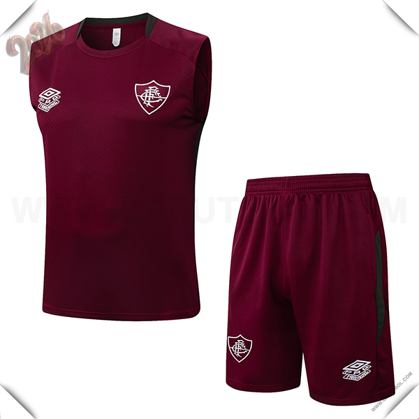 Camiseta Entrenamiento sin mangas Fluminense Rojo 2025 2026