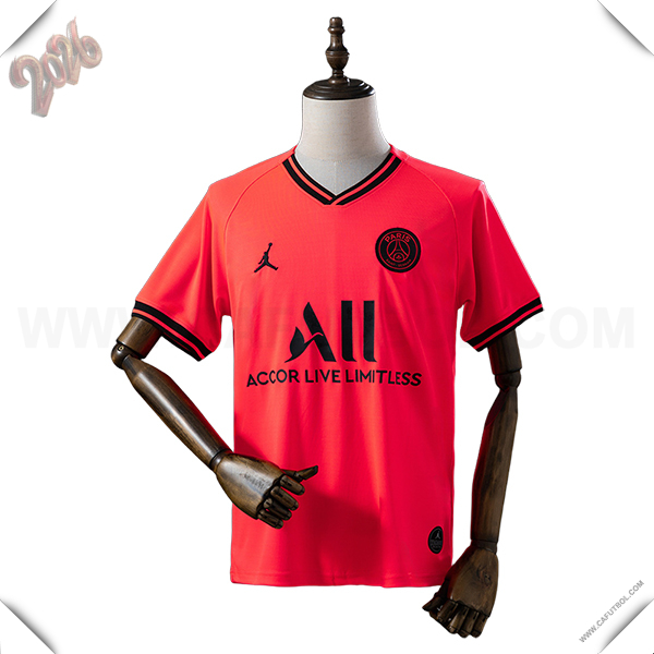 Segunda Camiseta de Paris PSG Retro Rojo 2019/2020