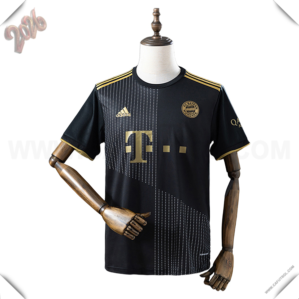 Segunda Camiseta de Bayern Munich Retro Negro 2021/2022