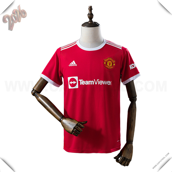 Primera Camiseta de Manchester United Retro Azul 2021/2022