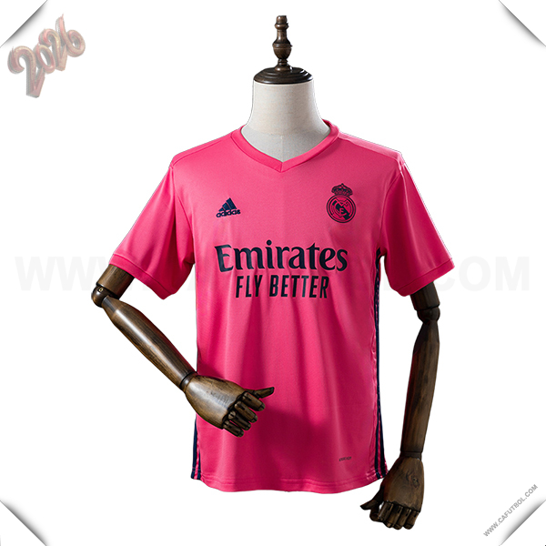 Segunda Camiseta de Real Madrid Retro Blanco 2020/2021