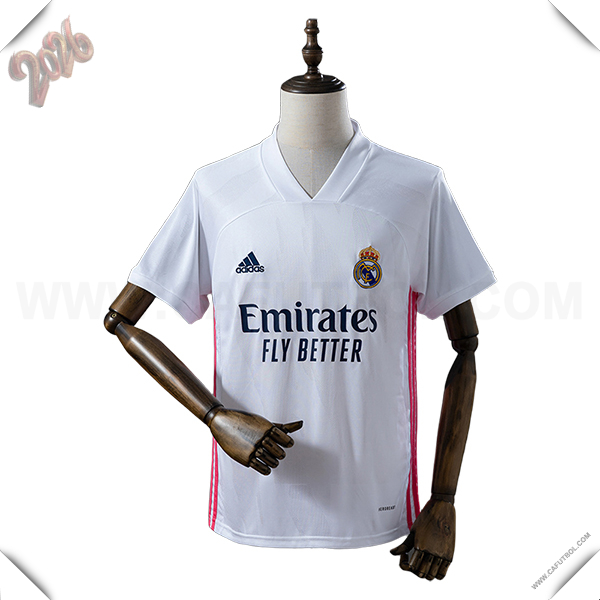 Primera Camiseta de Real Madrid Retro Negro 2020/2021