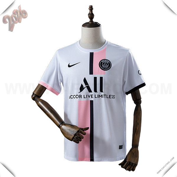 Segunda Camiseta de Espana Retro Blanco 2021