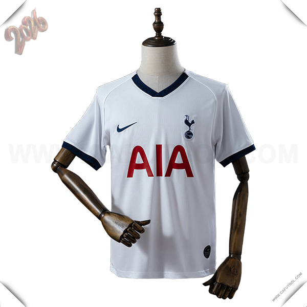 Primera Camiseta de Tottenham Hotspurs Retro Rosa/Azul 2019/2020