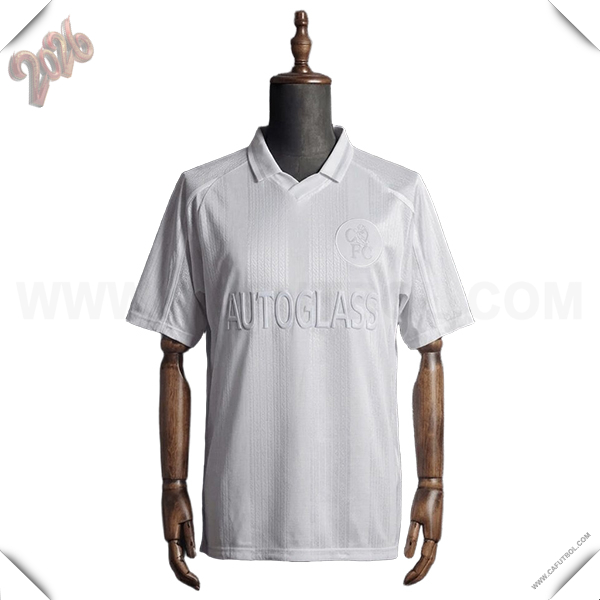 Segunda Camiseta de FC Chelsea Retro Gris 1998/2000