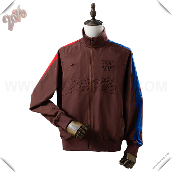 Rompevientos FC Barcelona Marrón/Azul/Rojo 2025 2026