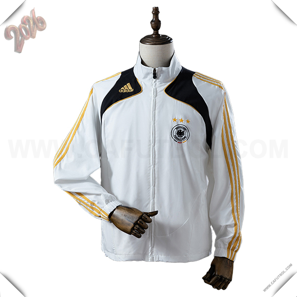 Rompevientos Alemania Blanco/Negro/Amarillo 2025 2026