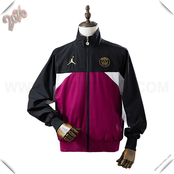 Rompevientos PSG Negro/Violeta/Blanco 2025 2026
