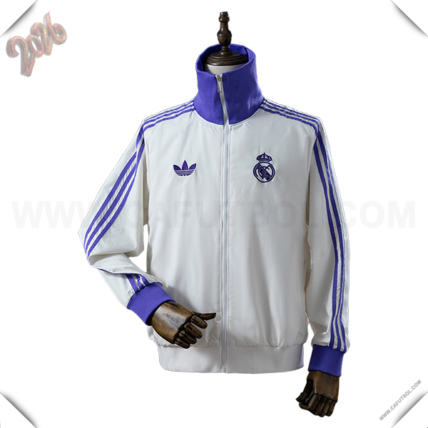 Rompevientos Real Madrid Blanco/Violeta 2025 2026