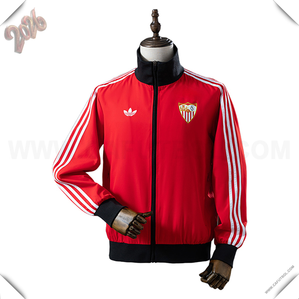 Rompevientos Seville Rojo/Blanco/Negro 2025 2026