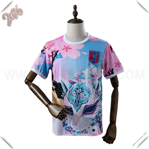 Camiseta Equipo de Japon Edicion Especial 2026/2027 Rosa/Azul