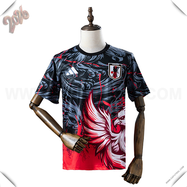 Camiseta Equipo de Japon Edicion Especial 2026/2027 Negro/Rojo