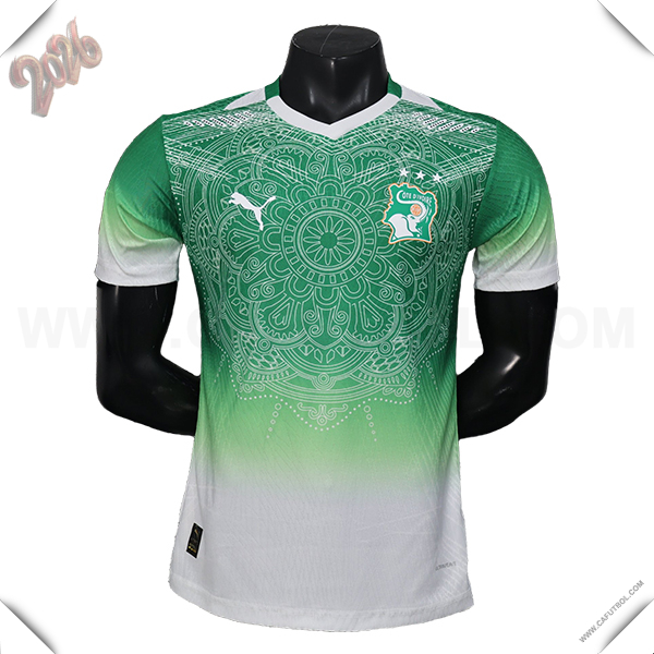 Camiseta Equipo de Costa de Marfil Edicion Especial 2026/2027 Verde