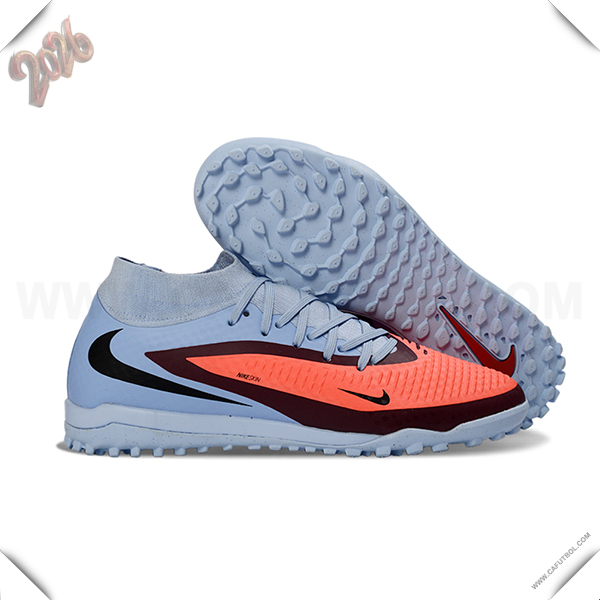 Nike Botas De Fútbol Phantom GX III Elite TF Violeta/Naranja/Rojo -02