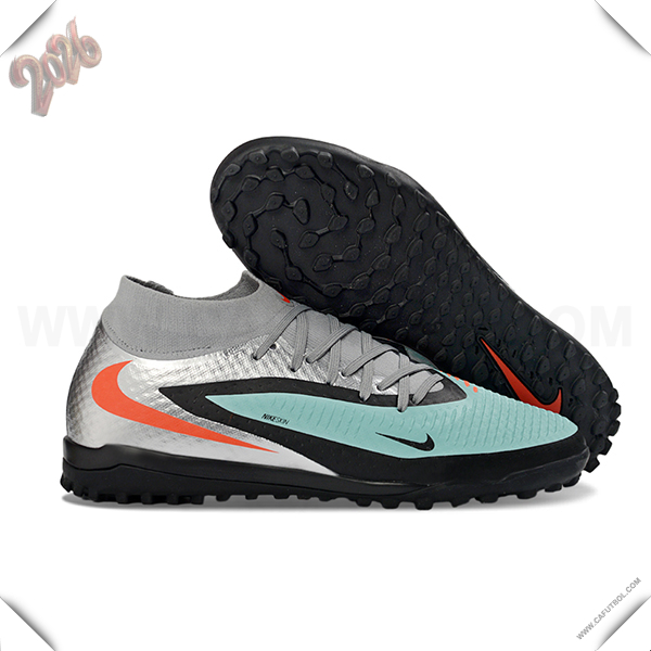Nike Botas De Fútbol Phantom GX III Elite TF Gris/Azul/Negro