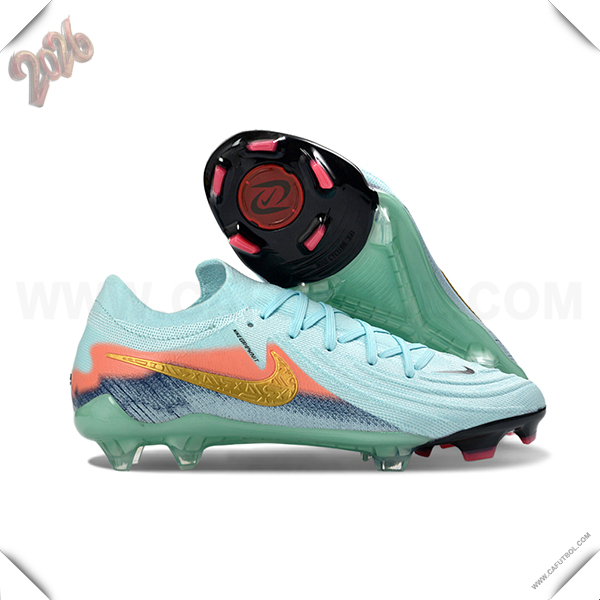 Nike Botas De Fútbol Phantom Luna Elite NU FG Verde/Blu/Rosa