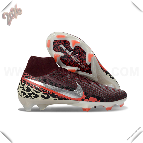 Nike Botas De Fútbol Air Zoom Mercurial Superfly IIX Elite FG Marrón/Naranja