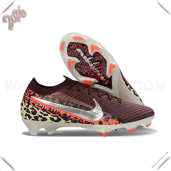 Nike Botas De Fútbol AIR Zoom Mercurial Vapor 16 Elite XXV FG Marrón/Naranja