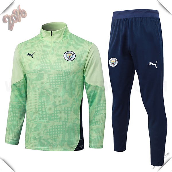 Chandal de Futbol Manchester City Verde 2025 2026