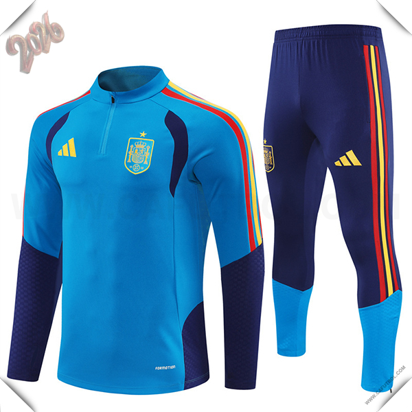 Chandal de Futbol España Azul 2025 2026