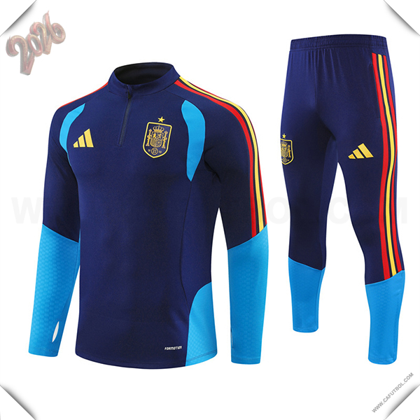 Chandal de Futbol España azul real 2025 2026