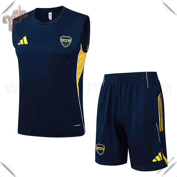 Camiseta Entrenamiento sin mangas Boca Juniors Azul/Amarillo 2025/2026