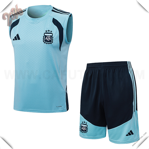 Camiseta Entrenamiento sin mangas Argentina Azul 2025/2026