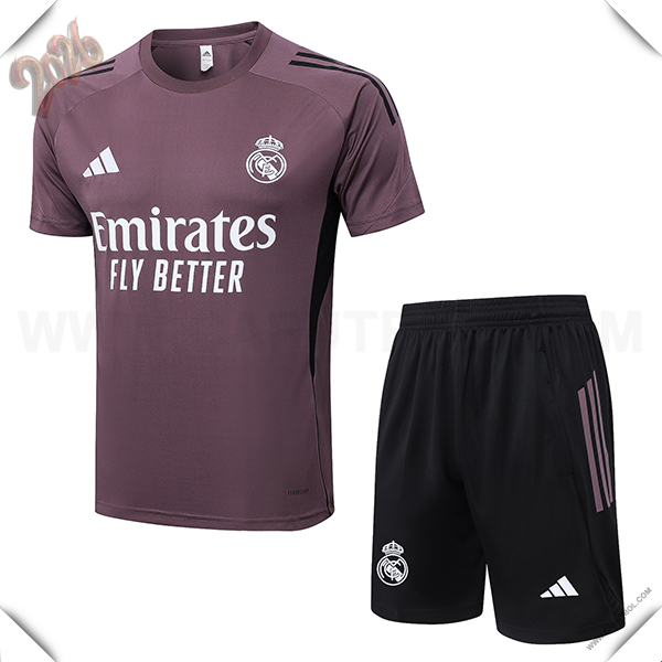 Training T-Shirt Real Madrid Violeta/Negro 2025/2026