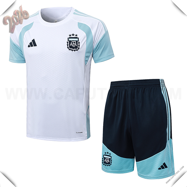 Training T-Shirt Argentina Blanco/Azul 2025/2026