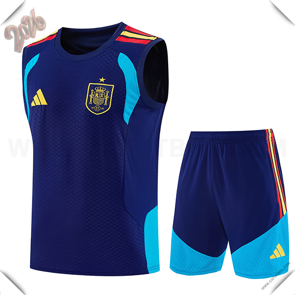 Camiseta Entrenamiento sin mangas España azul real 2025/2026