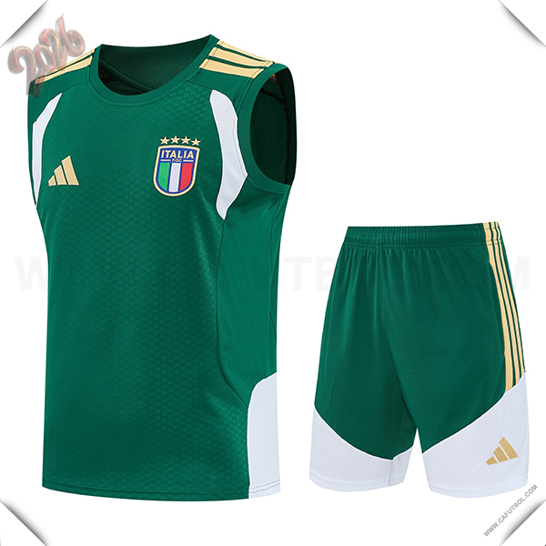 Camiseta Entrenamiento sin mangas Italia Verde 2025/2026