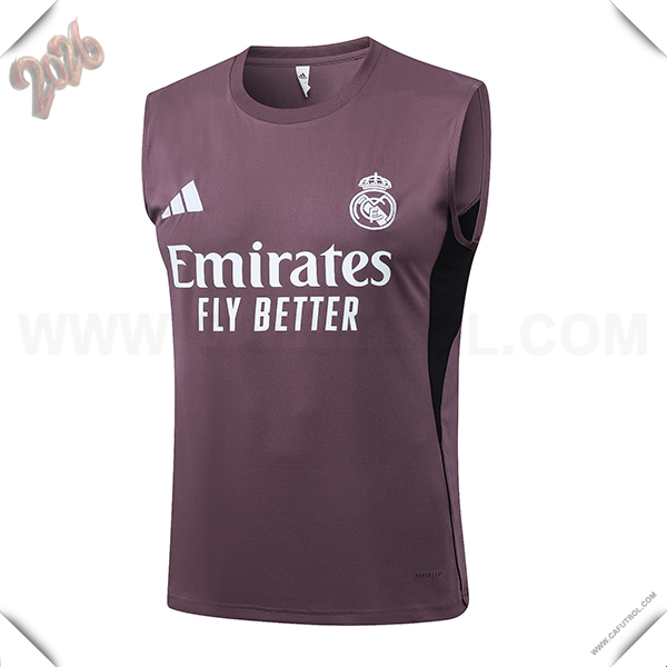 Chalecos De Futbol Real Madrid Violeta/Negro 2025/2026