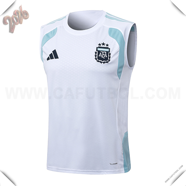 Chalecos De Futbol Argentina Blanco/Azul 2025/2026