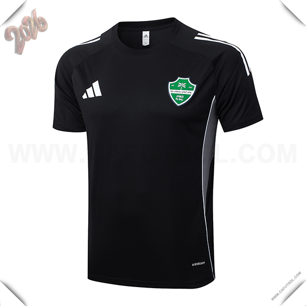 Training T-Shirt Al-Ahli Negro/Gris 2025/2026