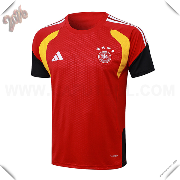 Training T-Shirt Alemania Rojo/Amarillo 2025/2026